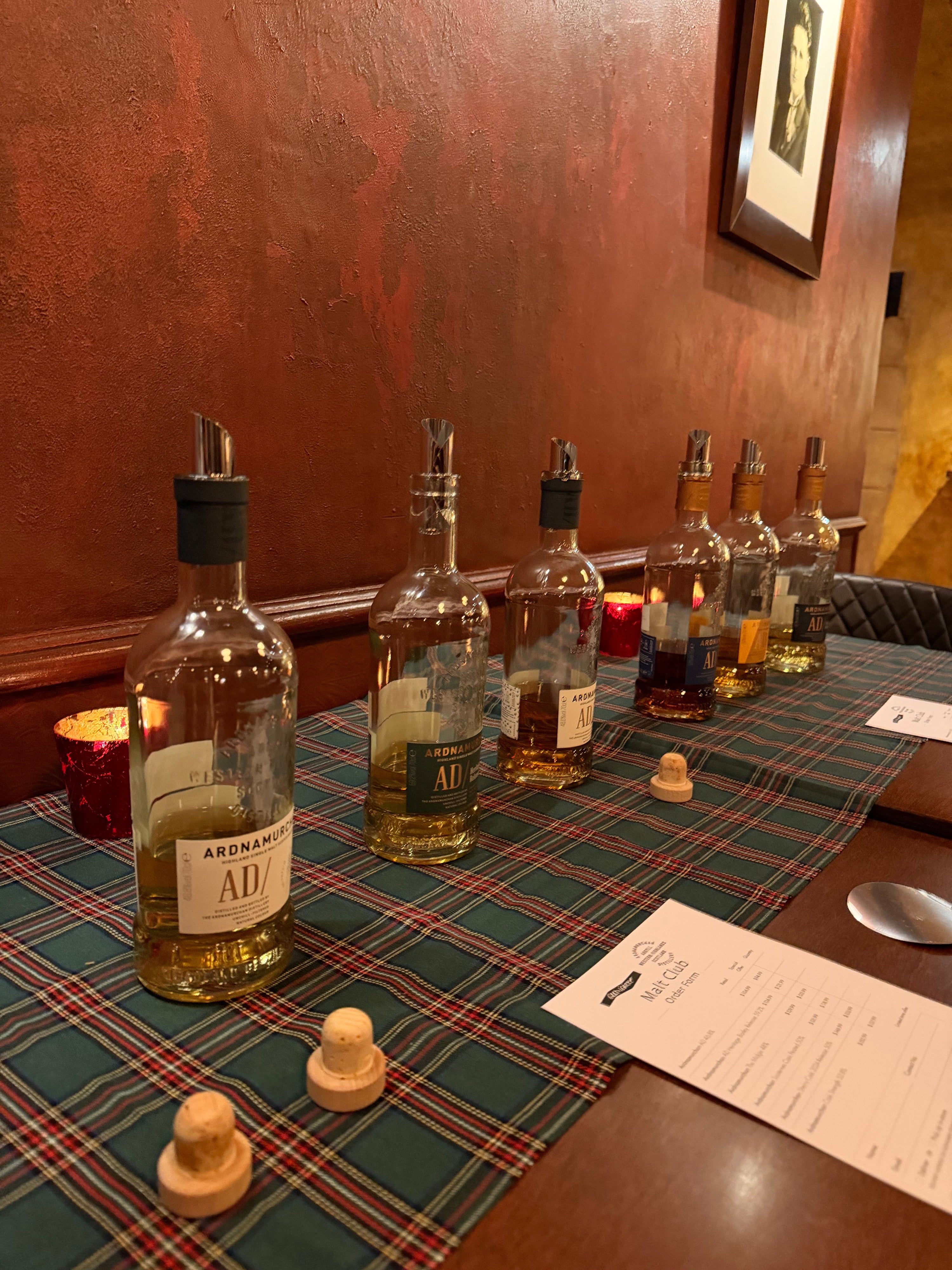 MALT CLUB | DINNER WITH ARDNAMURCHAN