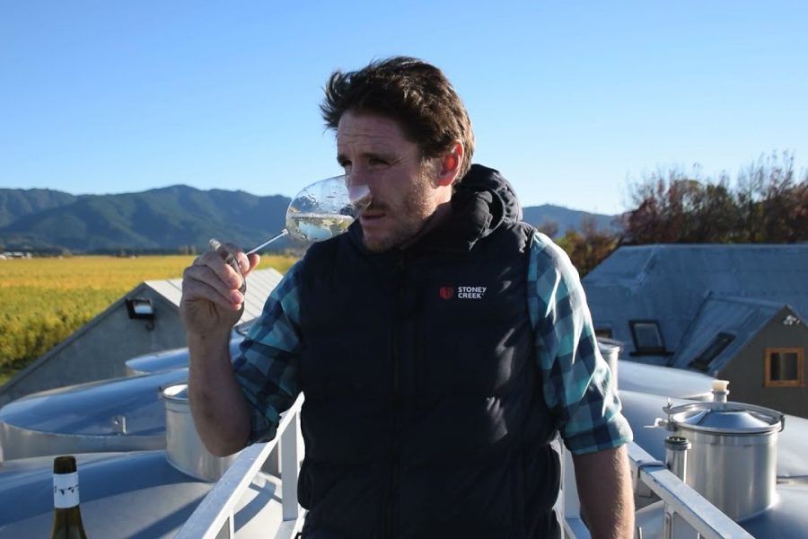Allan Scott wines, with Josh Scott